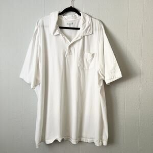 KS Island Polo Shirt Mens 3XL 100% Cotton Business Casual Workwear Preppy Career